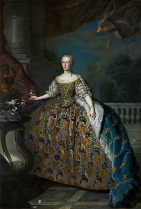 1745 Portrait of Maria Teresa Rafaela of Spain by Louis-Michel van Loo